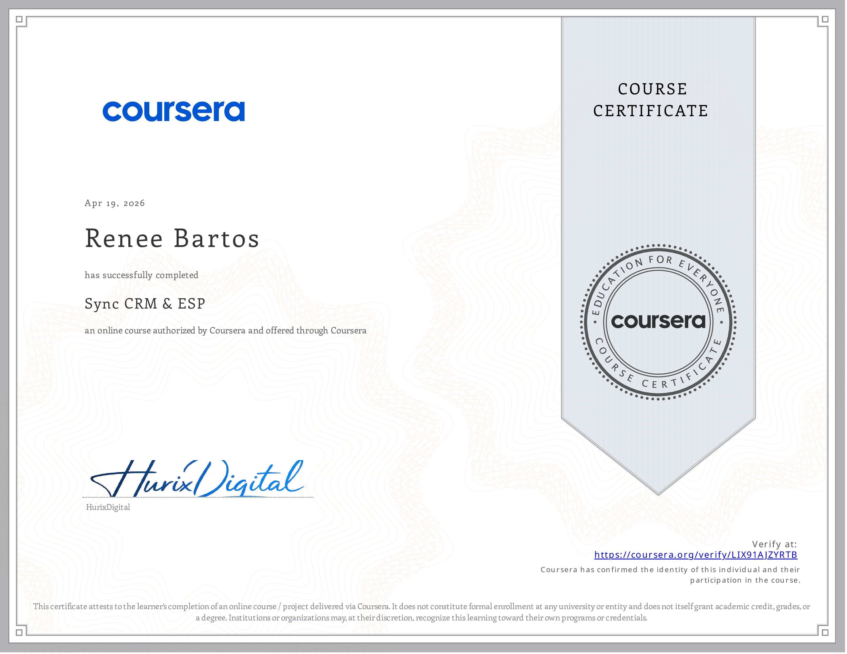Sync CRM and ESP